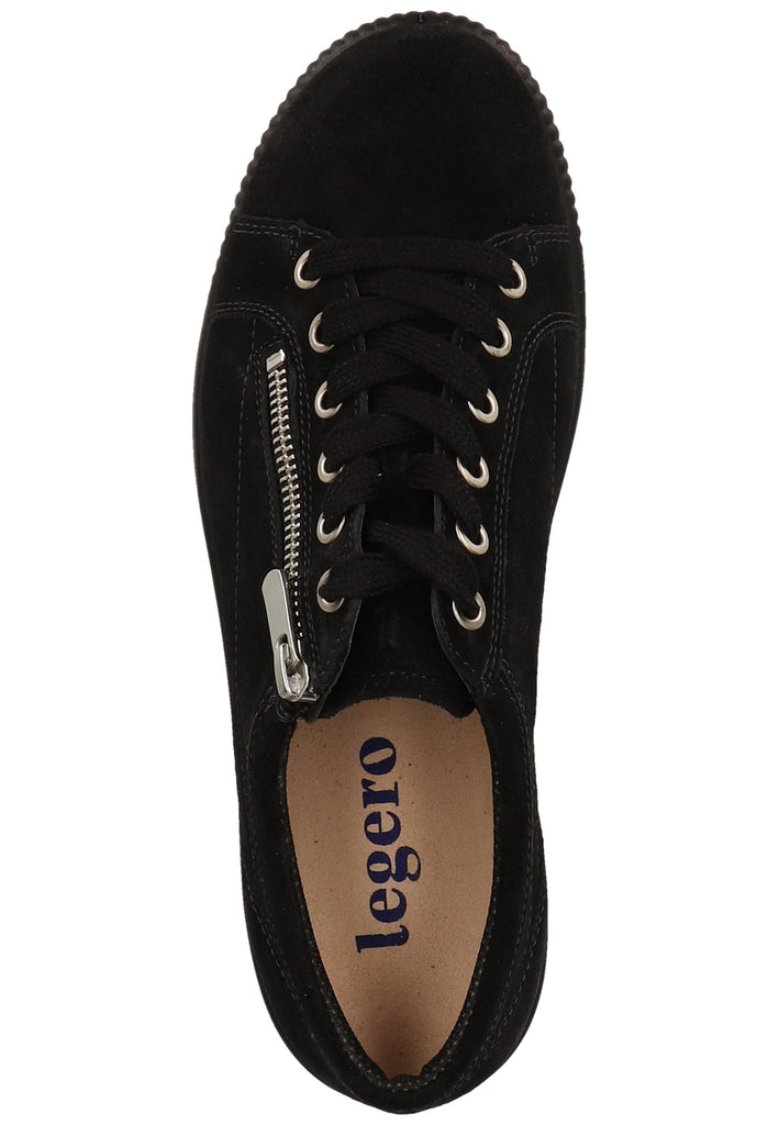 Legero Sneaker Veloursleder Schwarz