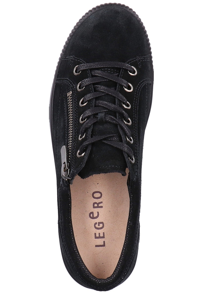 Legero Sneaker Veloursleder Schwarz
