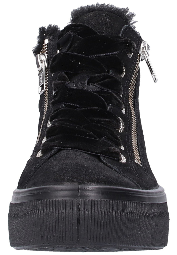 Legero Sneaker Veloursleder Schwarz Warmfutter