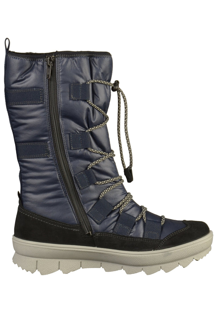 Legero Stiefel Leder/Fell Blau
