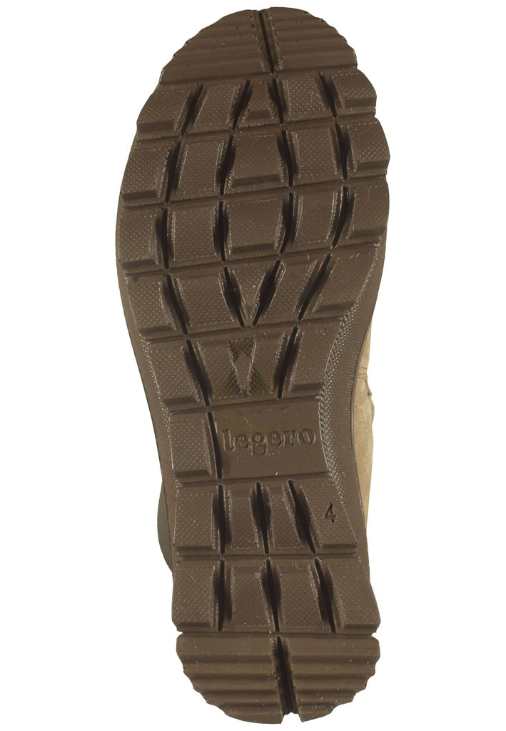 Legero Stiefel Leder/Textil Beige/Rosa Warmfutter