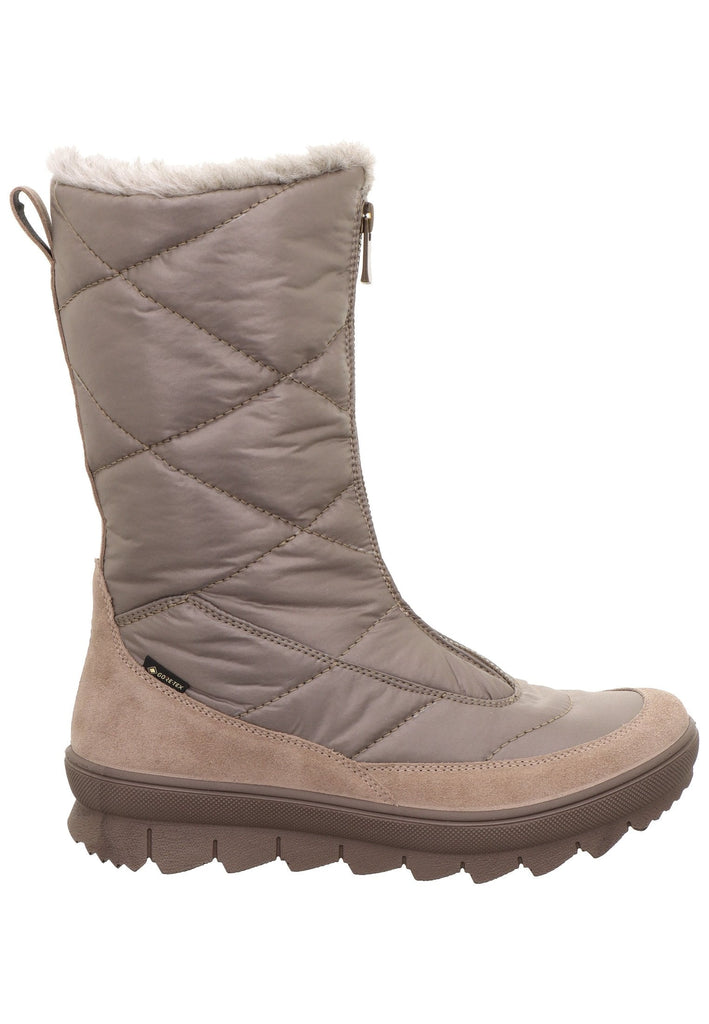 Legero Stiefel Leder/Textil Beige Warmfutter