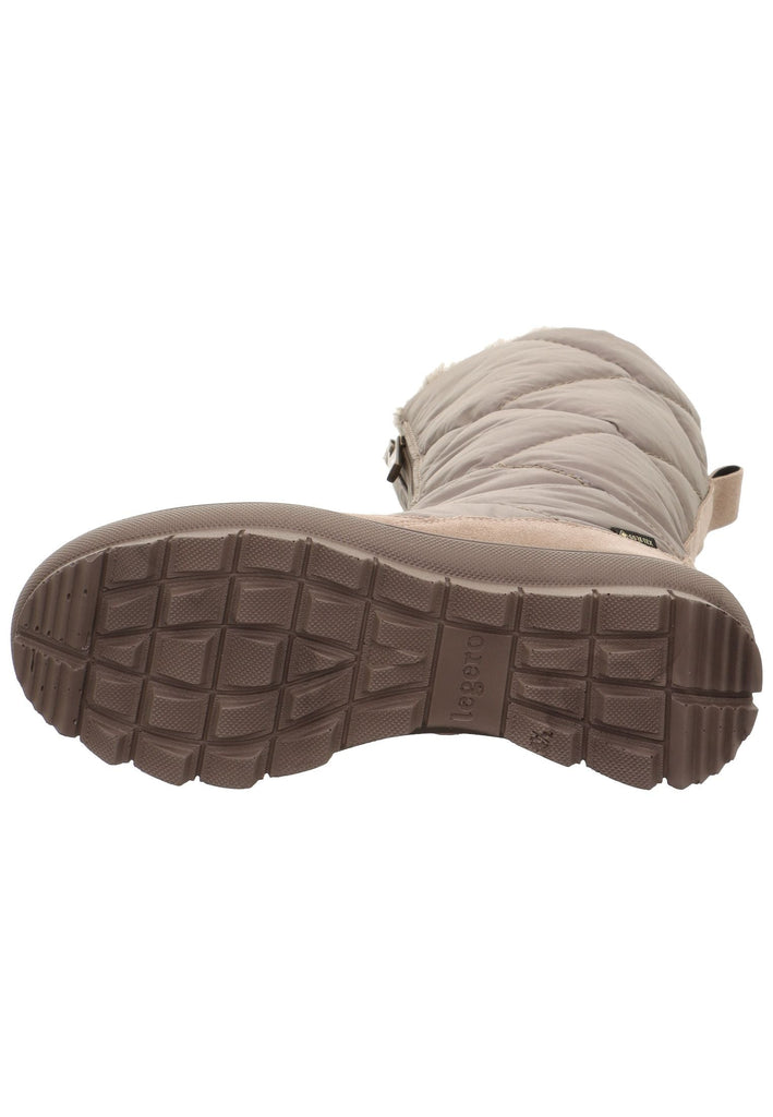 Legero Stiefel Leder/Textil Beige Warmfutter