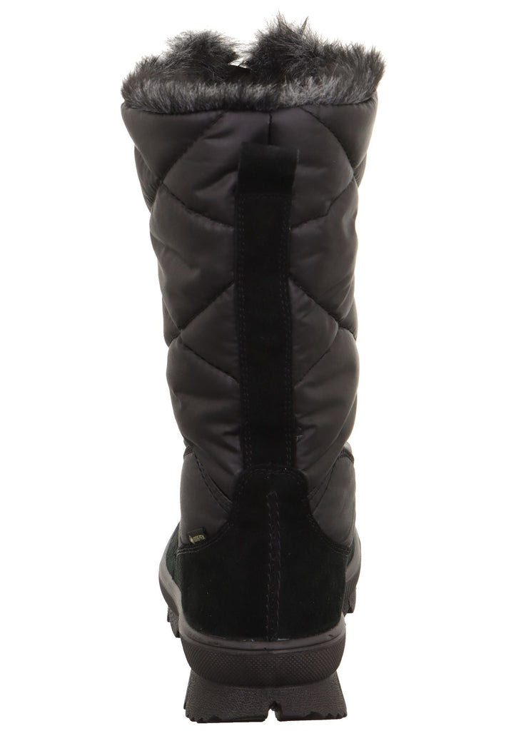 Legero Stiefel Leder/Textil Schwarz Warmfutter