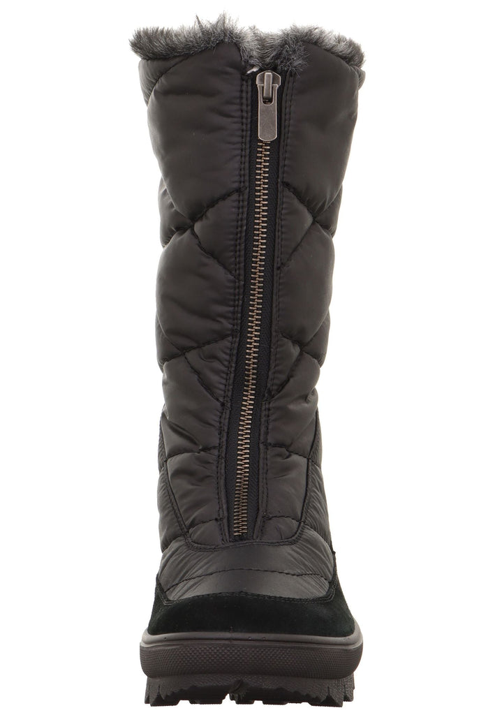 Legero Stiefel Leder/Textil Schwarz Warmfutter