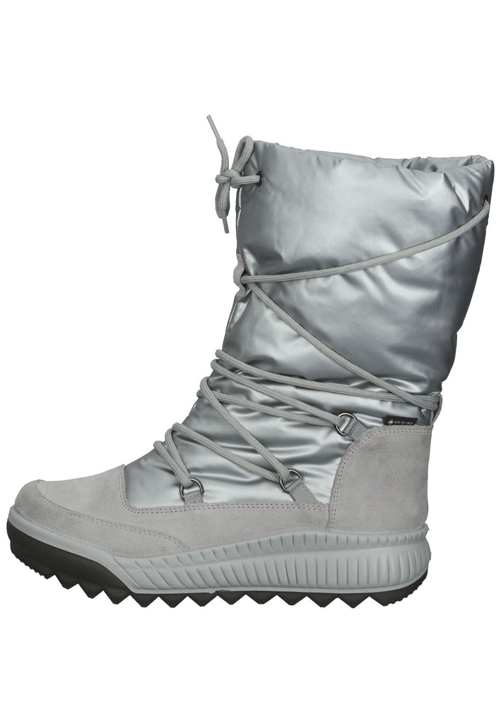Stiefel Legero Stiefel Veloursleder/Synthetik Grau Warmfutter