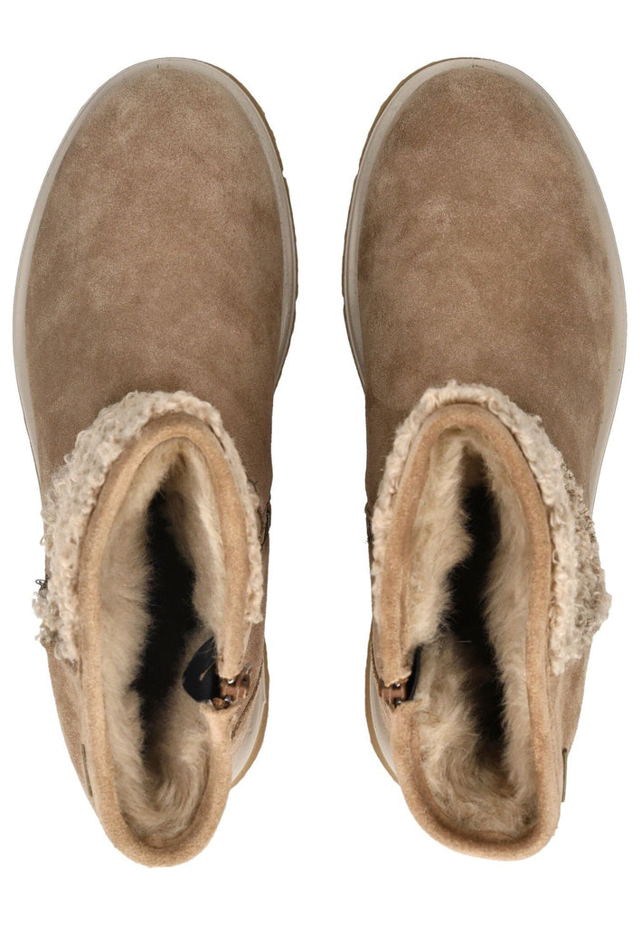 Legero Stiefel Nubukleder Beige Warmfutter