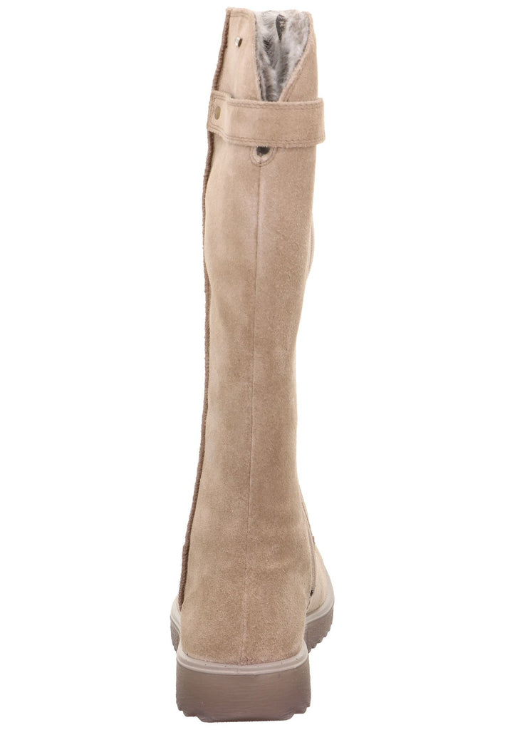 Legero Stiefel Veloursleder Beige Warmfutter
