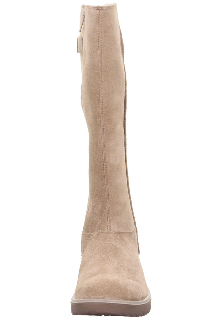 Legero Stiefel Veloursleder Beige Warmfutter