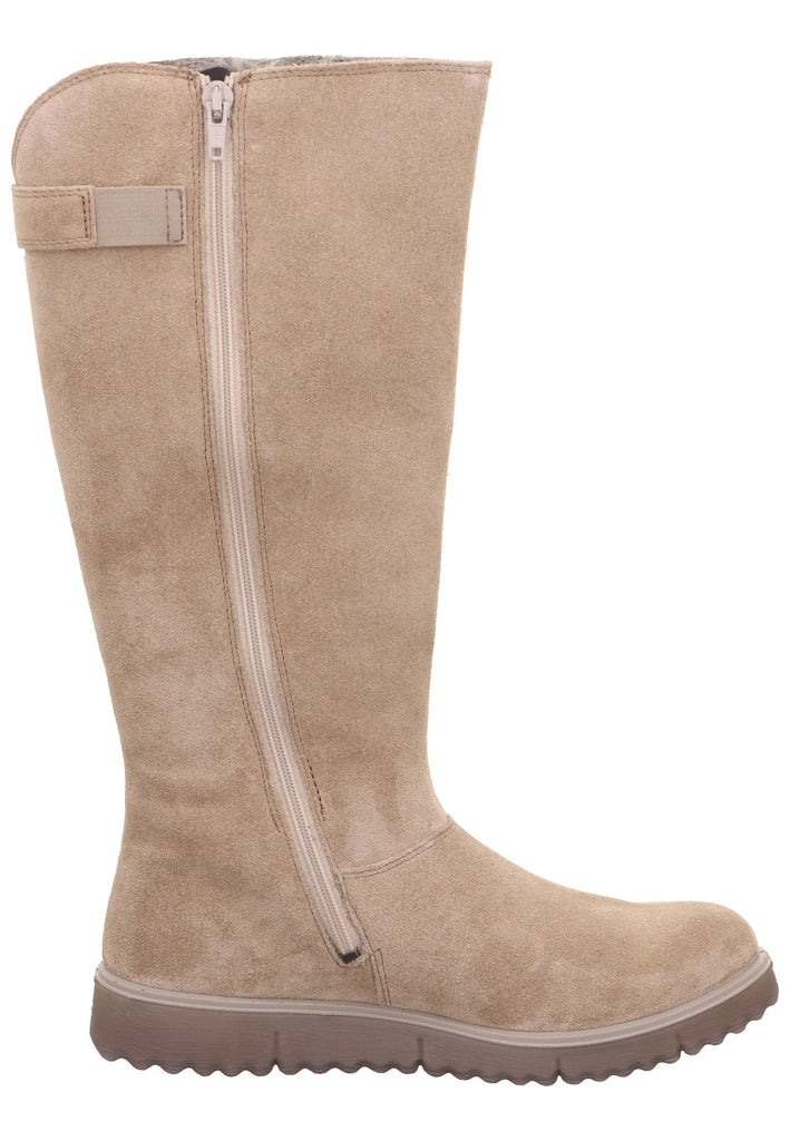 Legero Stiefel Veloursleder Beige Warmfutter