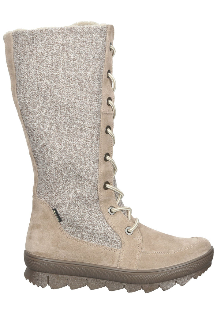 Legero Stiefel Veloursleder Beige Warmfutter