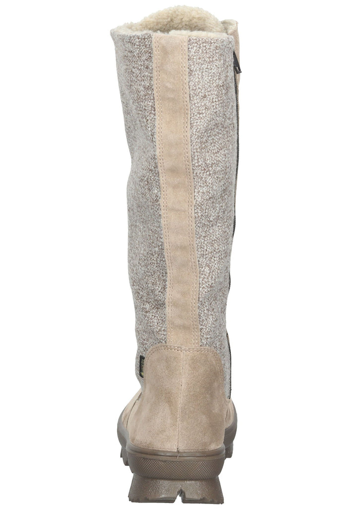 Legero Stiefel Veloursleder Beige Warmfutter