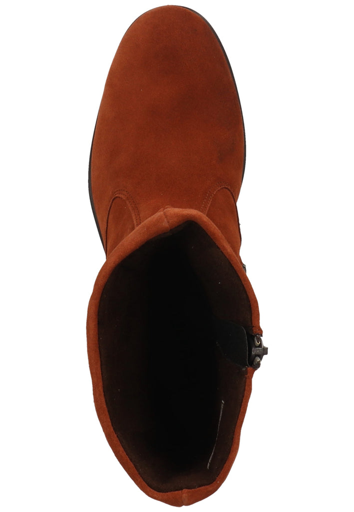 Legero Stiefel Veloursleder Cognac