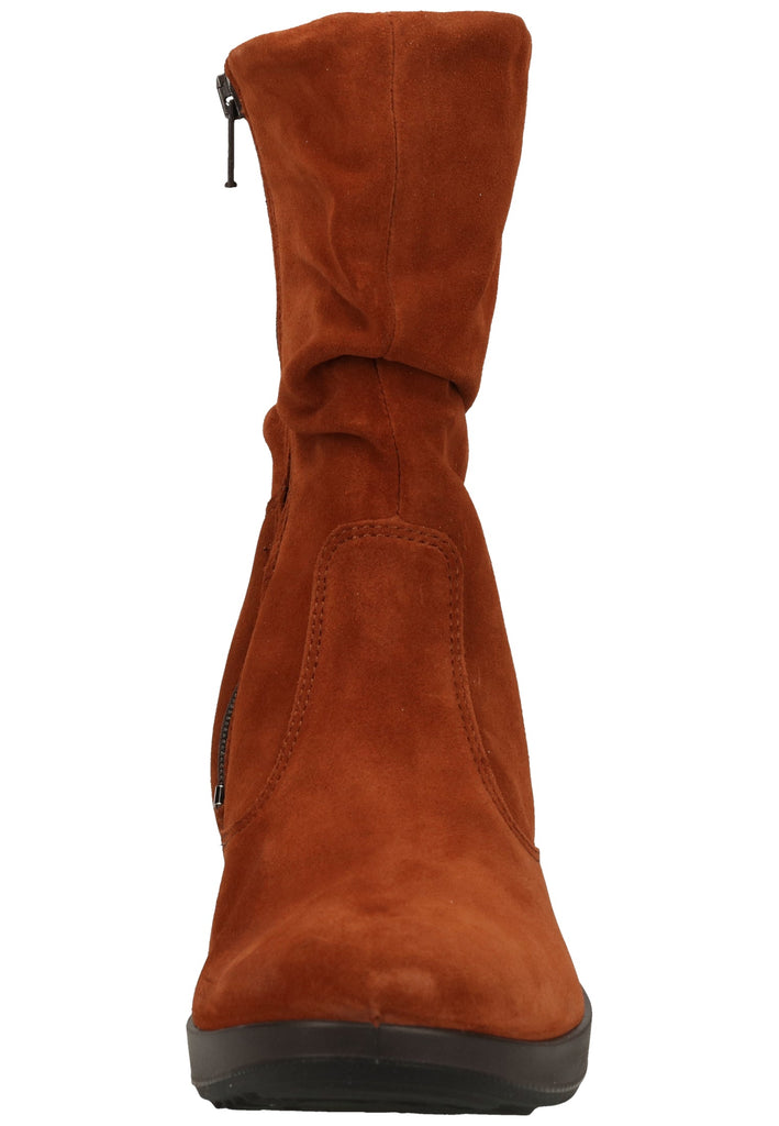 Legero Stiefel Veloursleder Cognac