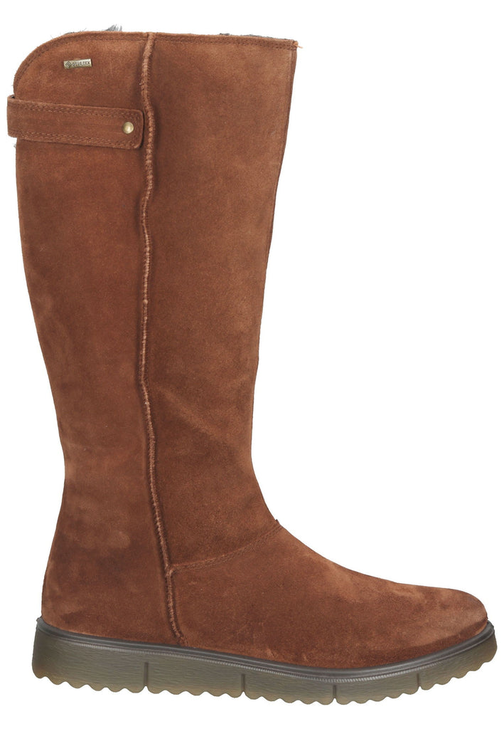 Legero Stiefel Veloursleder Cognac Warmfutter