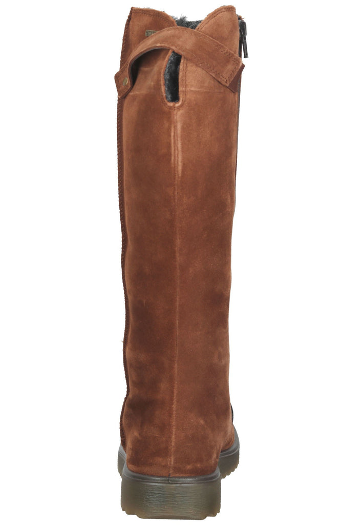Legero Stiefel Veloursleder Cognac Warmfutter