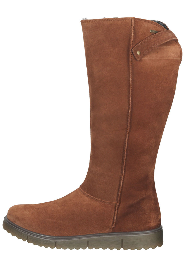 Legero Stiefel Veloursleder Cognac Warmfutter