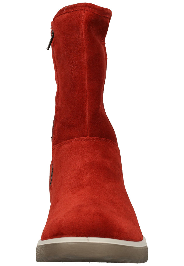 Legero Stiefel Veloursleder Rot Warmfutter