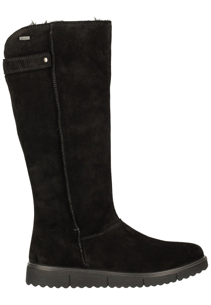 Legero Stiefel Veloursleder Schwarz Warmfutter