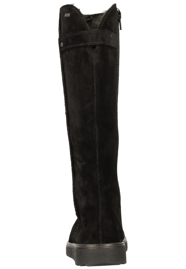 Legero Stiefel Veloursleder Schwarz Warmfutter