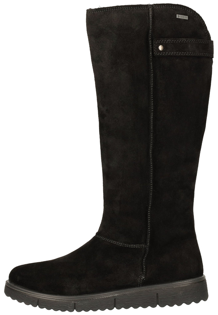 Legero Stiefel Veloursleder Schwarz Warmfutter