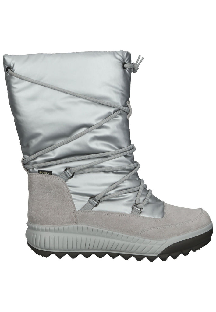 Legero Stiefel Veloursleder/Synthetik Grau Warmfutter