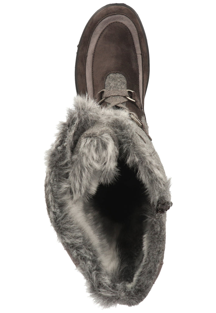 Legero Stiefel Veloursleder/Textil Grau Warmfutter