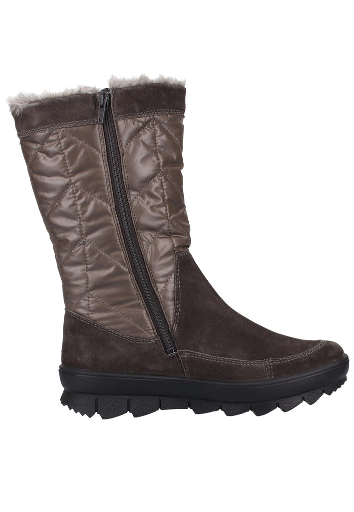 Legero Stiefel Veloursleder/Textil Grau Warmfutter