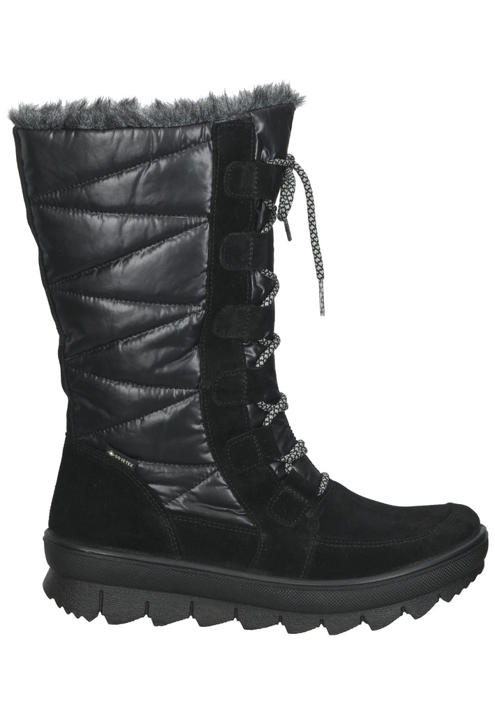 Legero Stiefel Veloursleder/Textil Schwarz Warmfutter