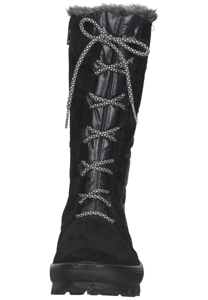 Legero Stiefel Veloursleder/Textil Schwarz Warmfutter