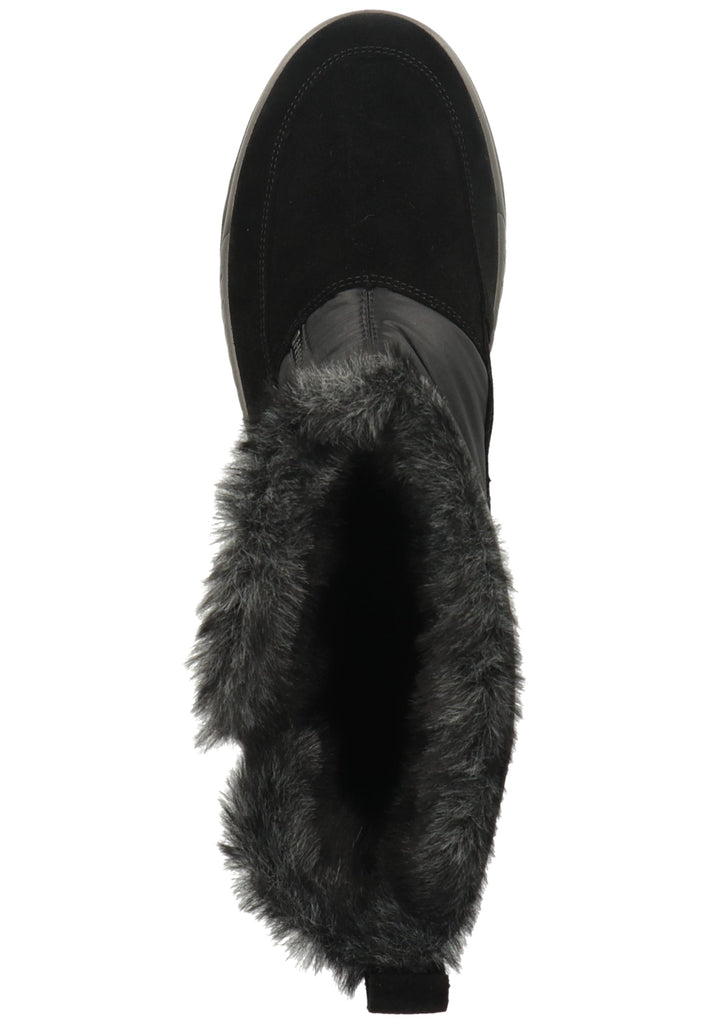 Legero Stiefel Veloursleder/Textil Schwarz Warmfutter