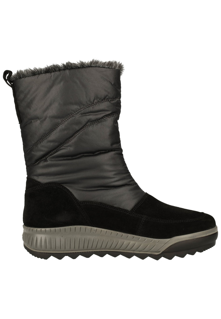 Legero Stiefel Veloursleder/Textil Schwarz Warmfutter