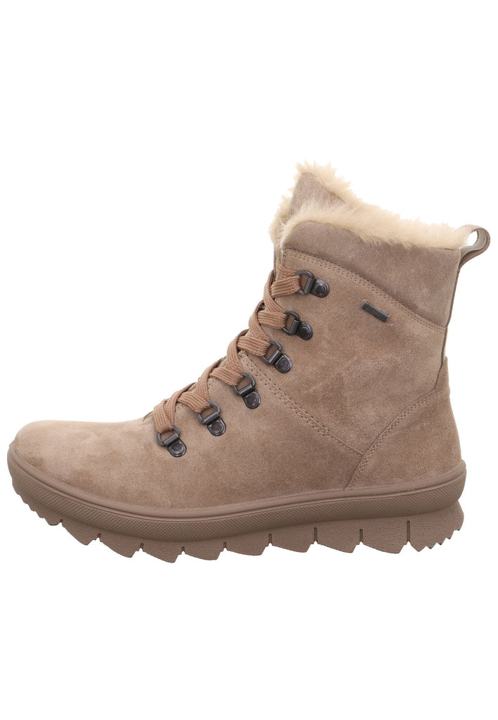 Legero Stiefelette Leder Beige Warmfutter