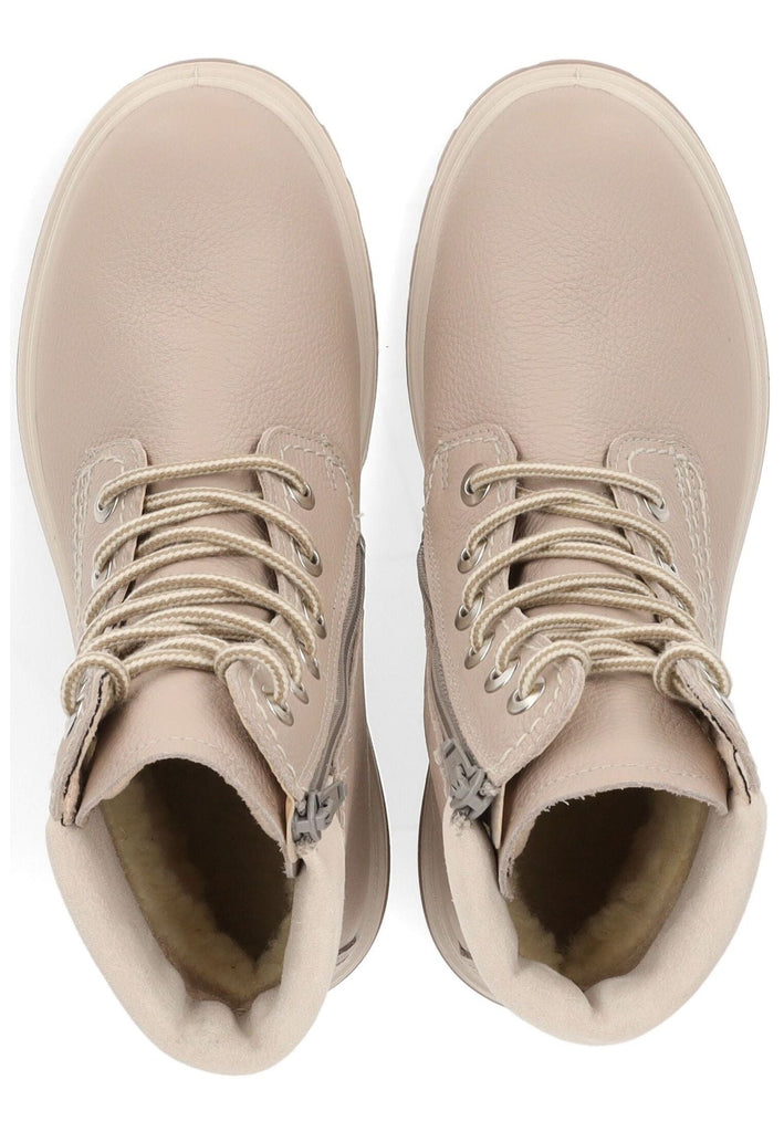 Legero Stiefelette Leder Beige Warmfutter