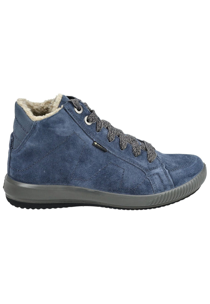 Legero Stiefelette Leder Blau Warmfutter