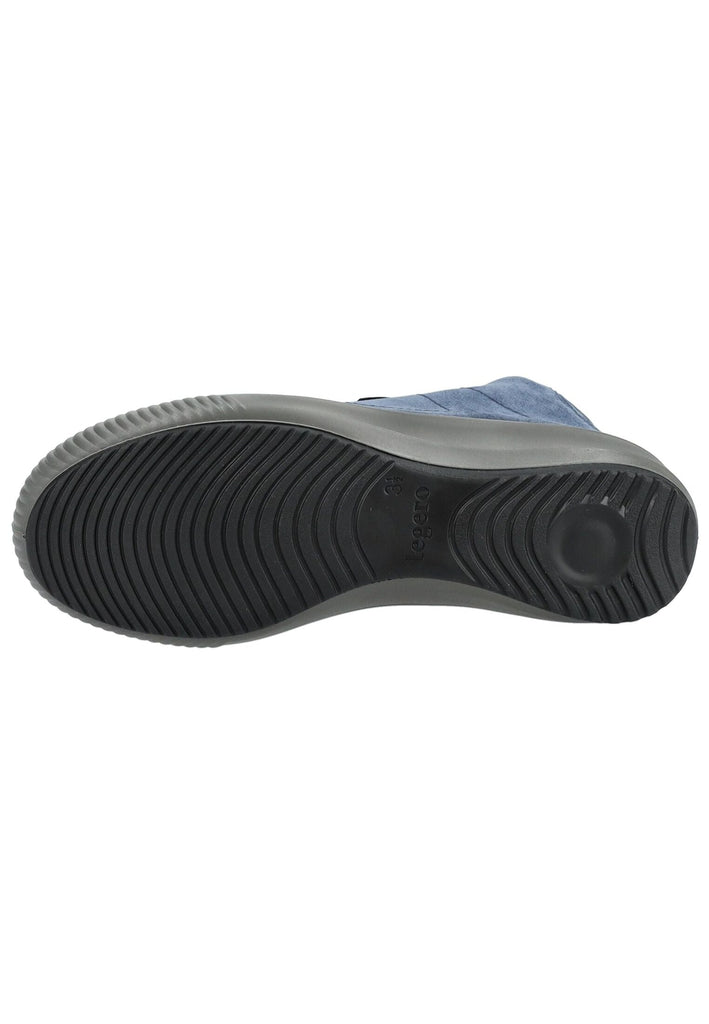 Legero Stiefelette Leder Blau Warmfutter