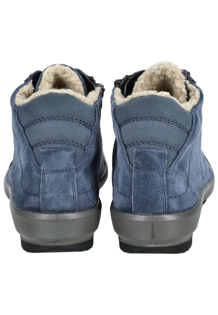 Legero Stiefelette Leder Blau Warmfutter