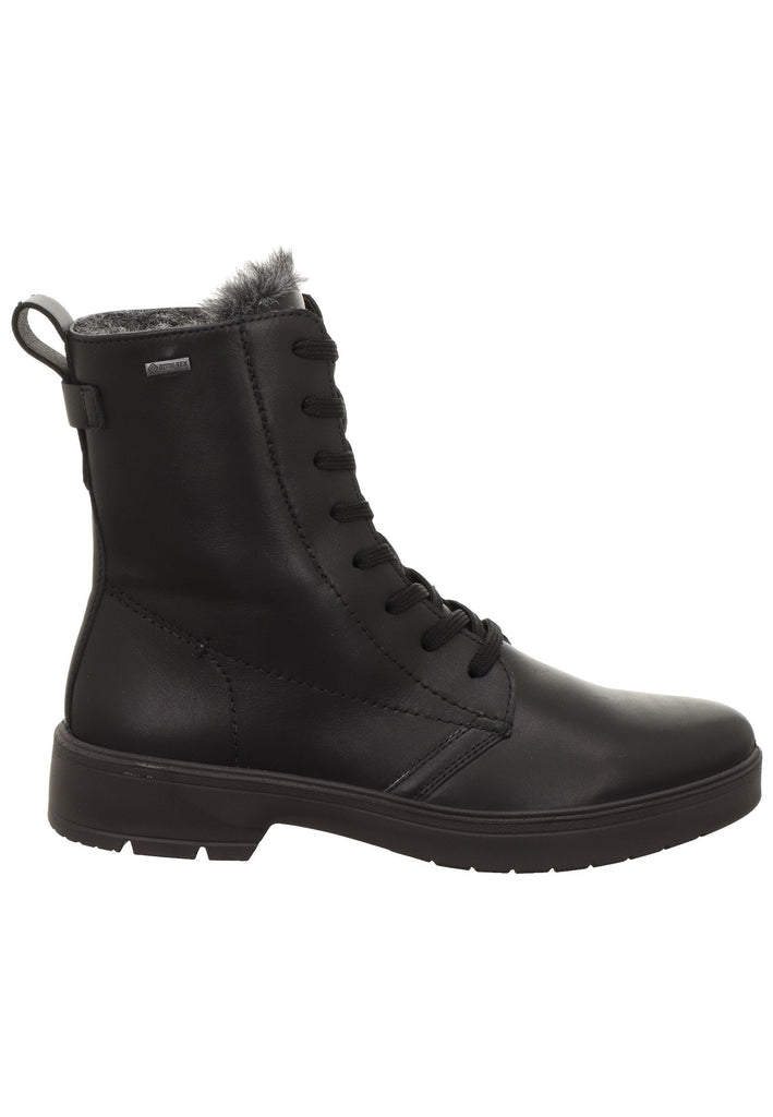 Legero Stiefelette Leder Schwarz Warmfutter