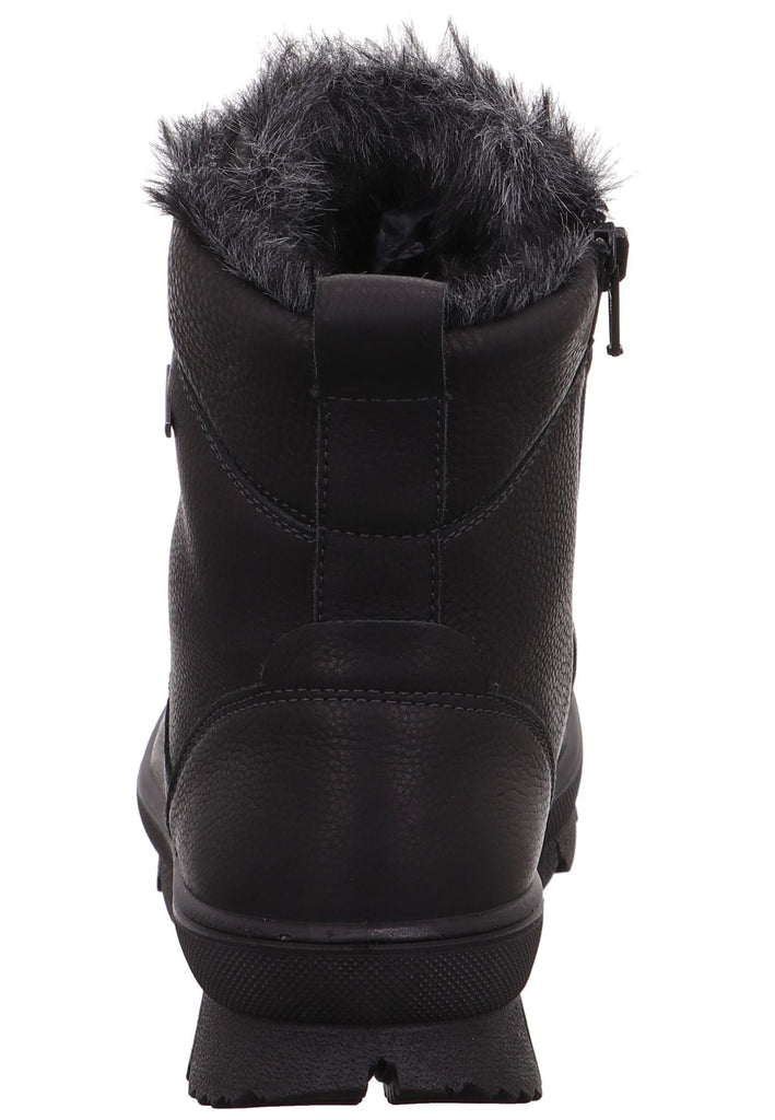 Legero Stiefelette Leder Schwarz Warmfutter
