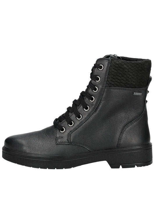 Legero Stiefelette Leder Schwarz Warmfutter
