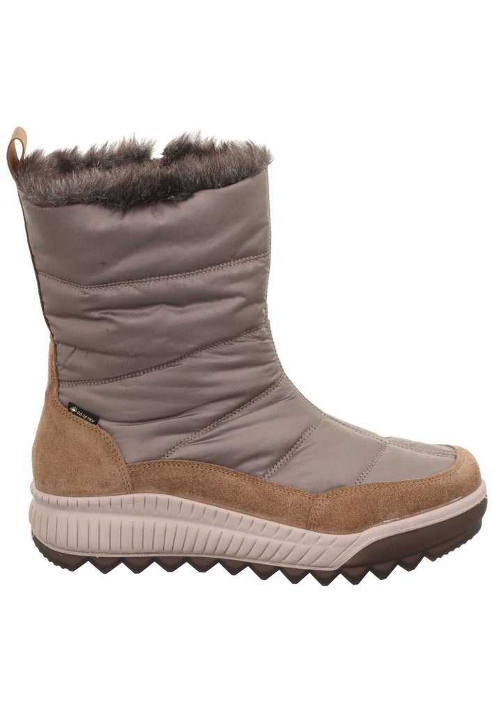 Legero Stiefelette Leder/Textil Beige