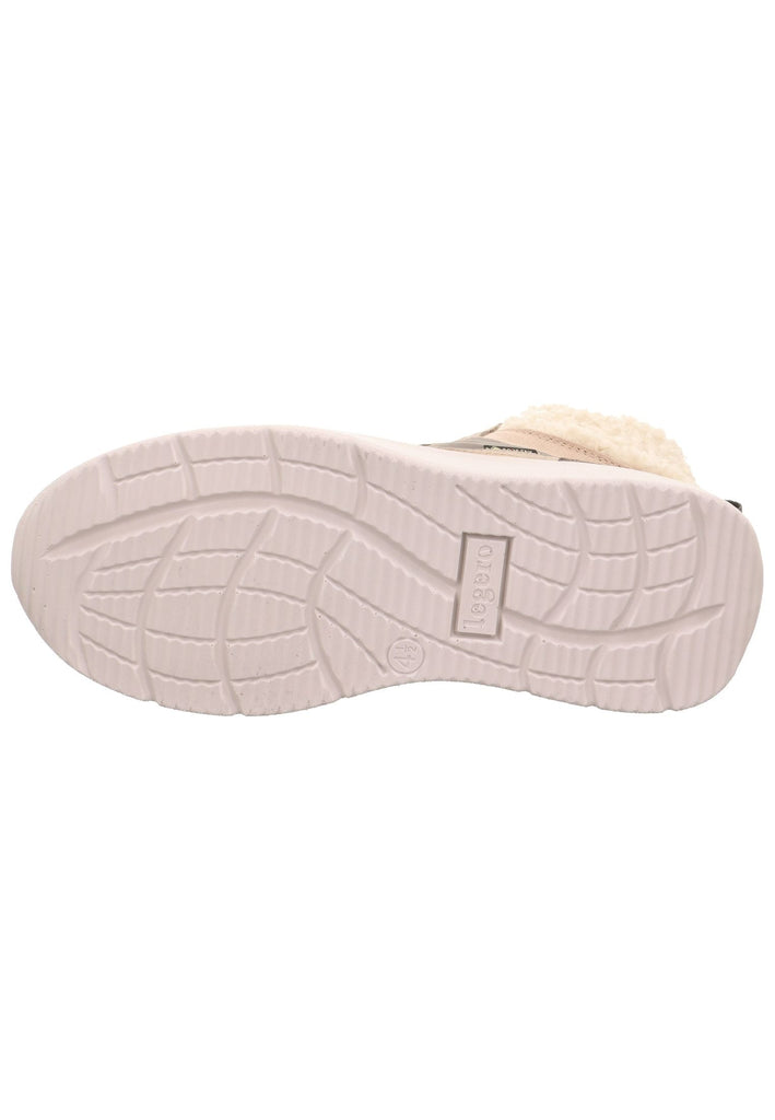 Legero Stiefelette Leder/Textil Beige