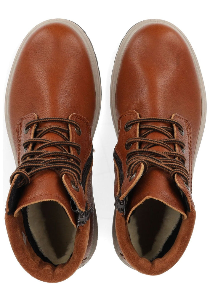 Legero Stiefelette Leder/Textil Cognac Warmfutter
