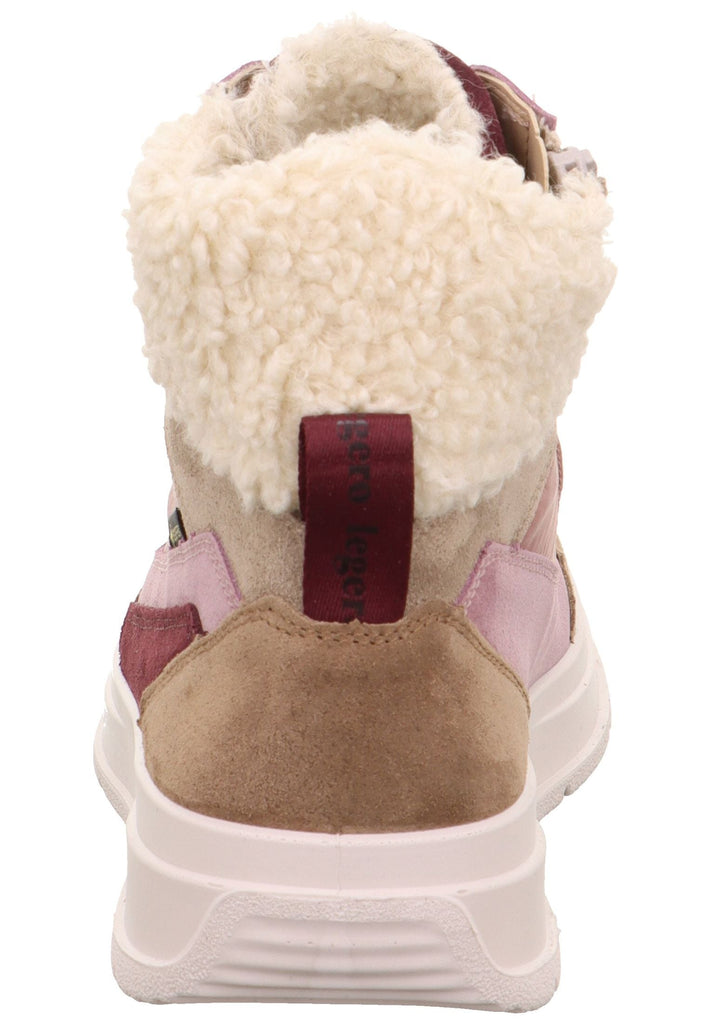 Legero Stiefelette Leder/Textil Rosa