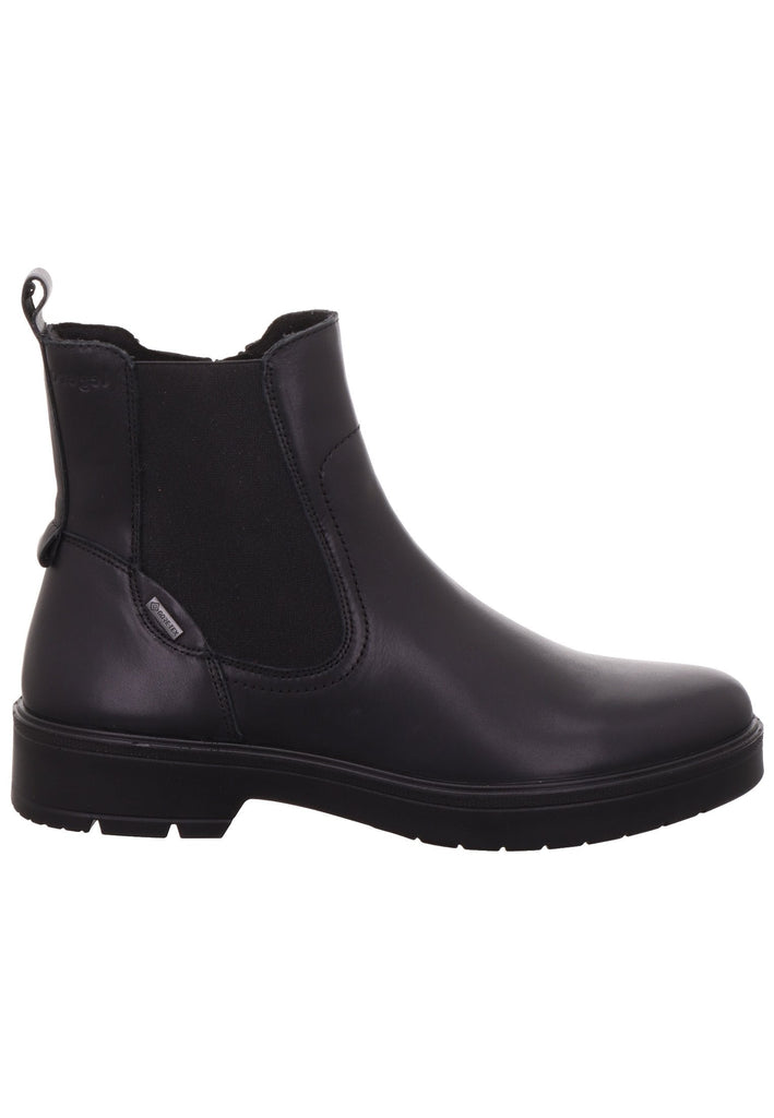 Legero Stiefelette Leder/Textil Schwarz