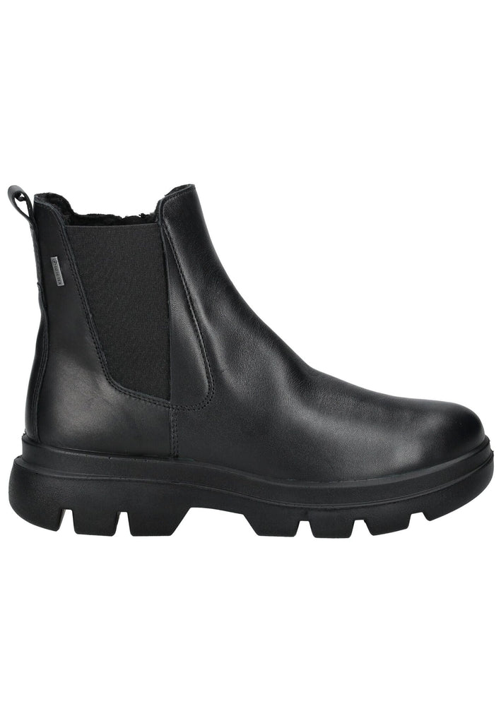 Legero Stiefelette Leder/Textil Schwarz Warmfutter