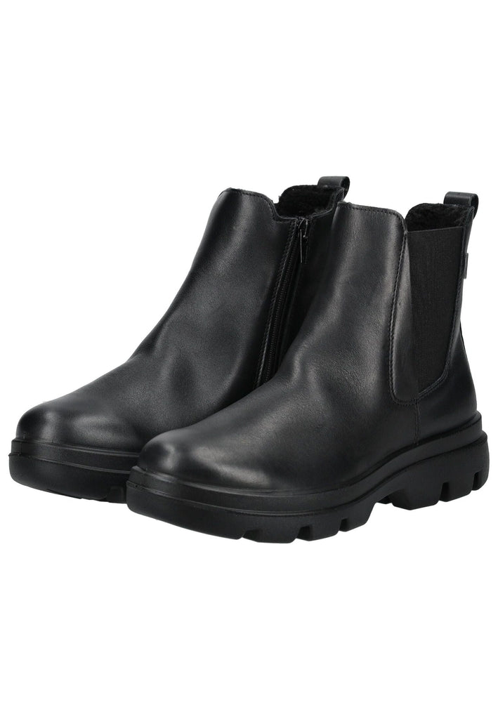 Legero Stiefelette Leder/Textil Schwarz Warmfutter