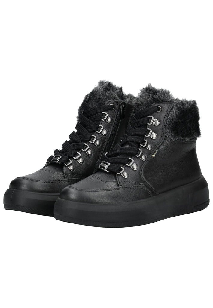 Legero Stiefelette Nappaleder Schwarz Warmfutter