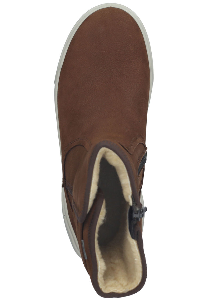 Legero Stiefelette Nubukleder Braun Warmfutter