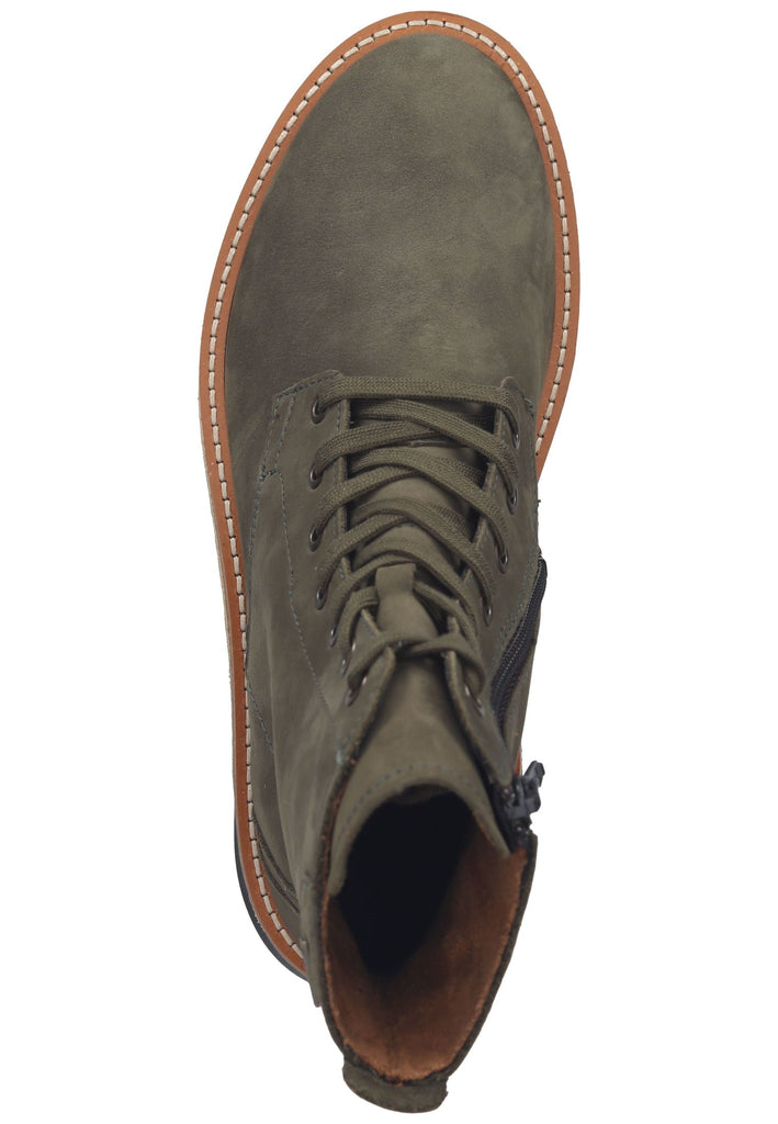 Legero Stiefelette Nubukleder Grün